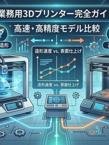 業務用3Dプリンター完全ガイド | 高速・高精度モデル比較