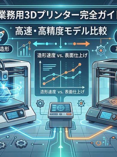 業務用3Dプリンター完全ガイド | 高速・高精度モデル比較