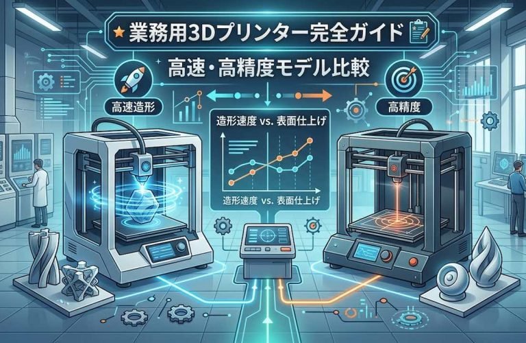 業務用3Dプリンター完全ガイド | 高速・高精度モデル比較