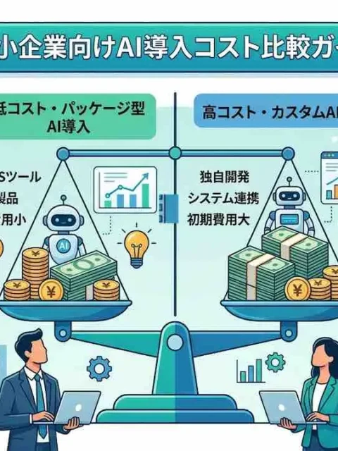中小企業向けAI導入コスト比較ガイド