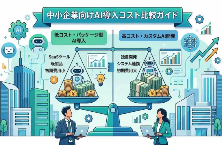 中小企業向けAI導入コスト比較ガイド