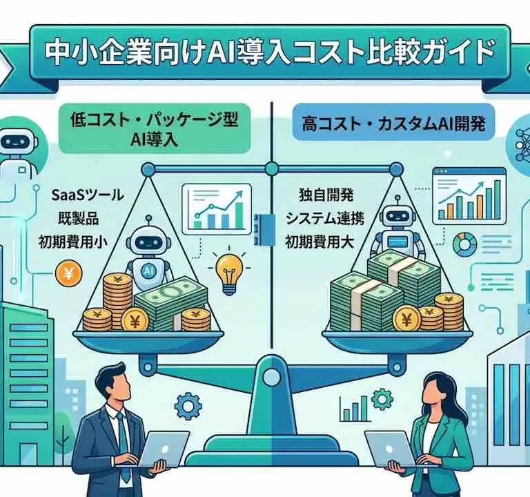 中小企業向けAI導入コスト比較ガイド