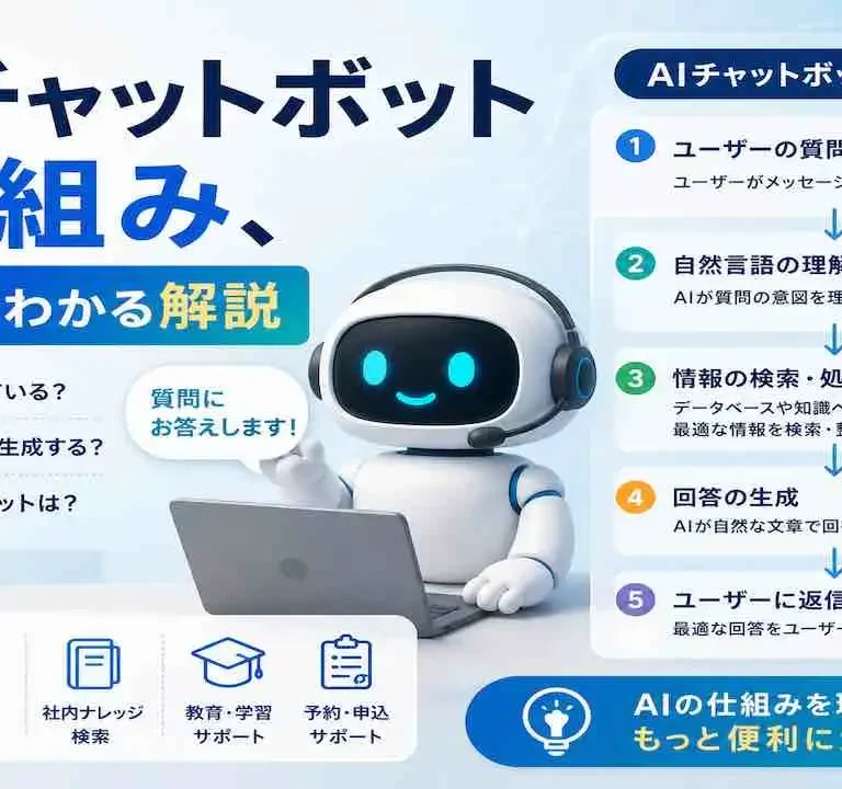 AIチャットボットの仕組み、基礎からわかる解説